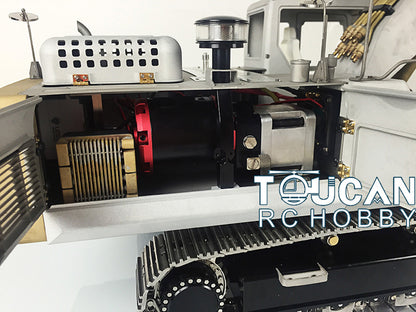 In Stock BEST SELLING Fast Shipment 1/14 LESU PC360 Metal Excavator Truck Tracks Sprocket ESC Motor For DIY TAMIYYA Digger