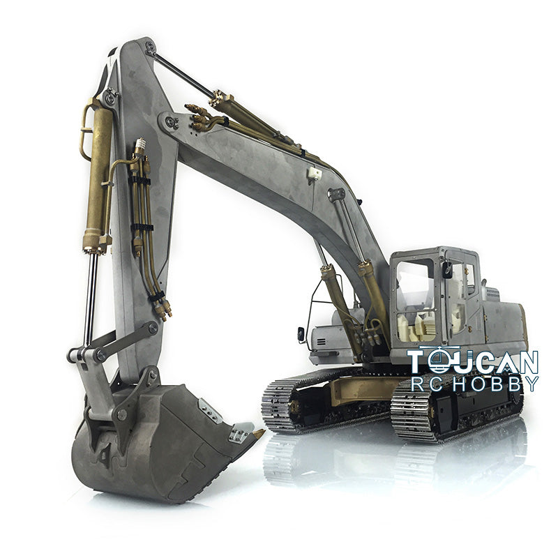 In Stock BEST SELLING Fast Shipment 1/14 LESU PC360 Metal Excavator Truck Tracks Sprocket ESC Motor For DIY TAMIYYA Digger