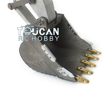 In Stock BEST SELLING Fast Shipment 1/14 LESU PC360 Metal Excavator Truck Tracks Sprocket ESC Motor For DIY TAMIYYA Digger