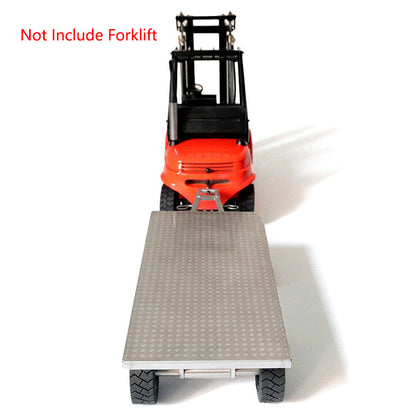 Metal 1/14 Scale Trailer Assembled For Upgrade RC Hydraulic Forklift DIY TAMIYAYA LESU Model Gifts Easter Sale