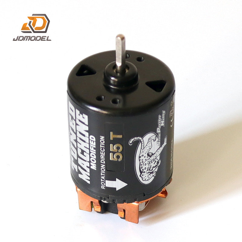 JDMODEL 540 Brushed Motor for Building 1/14 RC Crawler Off-road Cars LESU Remote Control Tractor Truck TAMIIYA Dump Construction Vehicles
