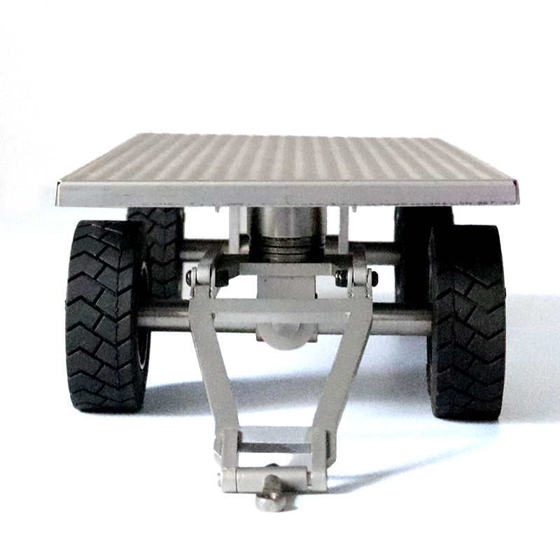 Metal 1/14 Scale Trailer Assembled For Upgrade RC Hydraulic Forklift DIY TAMIYAYA LESU Model Gifts Easter Sale