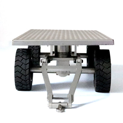 Metal 1/14 Scale Trailer Assembled For Upgrade RC Hydraulic Forklift DIY TAMIYAYA LESU Model Gifts Easter Sale