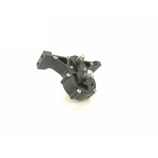 Metal Transfer Case Gearbox Upgrade Powerful Part Degree Model Upgrade For 1/14 TAMIYA Man R620 1851 3363 RC Tractor Truck DIY Car