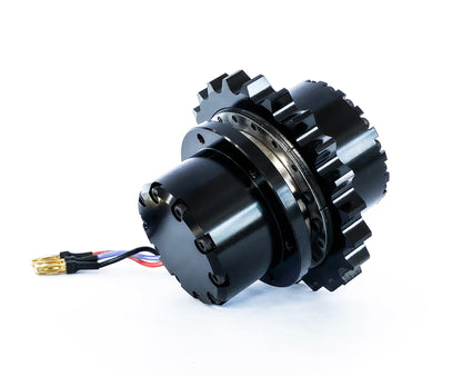 Planet Gear Metal Drive Wheel Brushless Motor Spare Part for 1/14 RC Hydraulic Excavator Hydraulic Radio Control Construction Cars