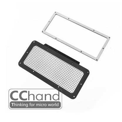 Metal CC Hand Air Inlet Grill KAHN Accessories for RC4WD 1/10 Scale RC Rock Off-road Crawler Car G2 D90 D110 Lan Rovar Model