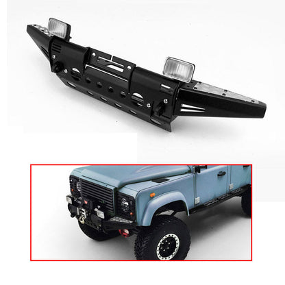 Metal CC Hand Front Bumper Standard Ver Parts for 1/10 RC4WD G2-D90 D110 RC Rock Off-road Crawler Car Lande Roverl Defender