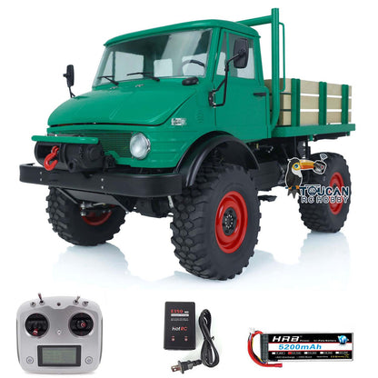 LESU 4x4 1/10 UM406 RC Off-Road Truck for Remote Control Painted Assembled Car W/ FS i6S Radio Electronic Parts