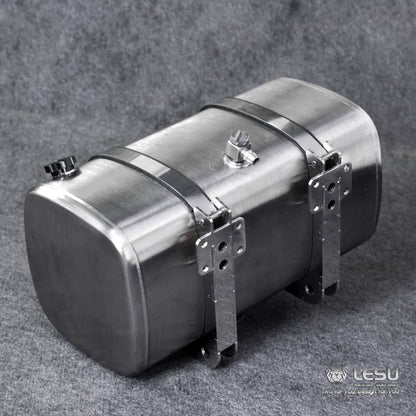 LESU Metal Simulated Oil Tank Left Right Decoration Parts for 1/14 TAMIYA DIY RC Tractor Radio Controlled Truck Model