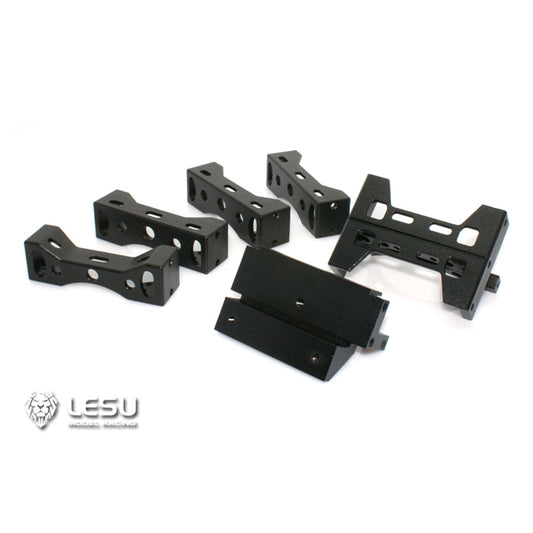 LESU Metal Beam Transom Spare Part for 1/14 Scale RC Knight Tractor Truck TAMIYA Globe Liner Radio Control Model
