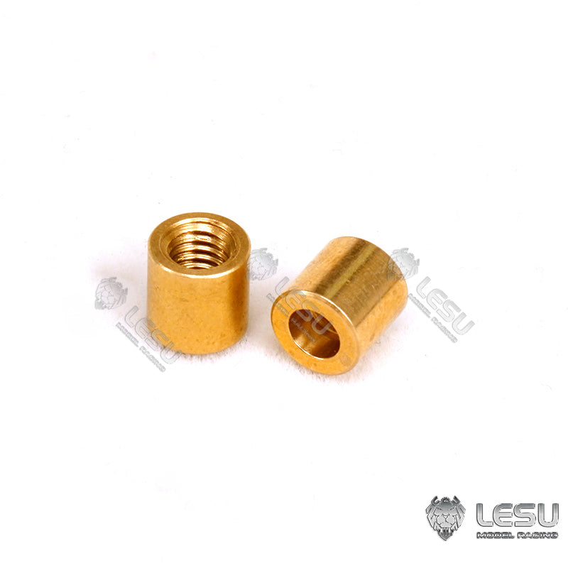LESU Brass Nozzle Nut for 3*2MM 4*3MM Pipe for 1:14 Scale RC Hydraulic Excavator Cater Loader Dumper Truck Replacement Parts