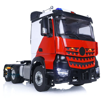 LESU 1/14 RC Tractor Truck for 6x6 1851 3363 Electric Trucks Metal Chassis Lorry Battery & Radio System & Charger