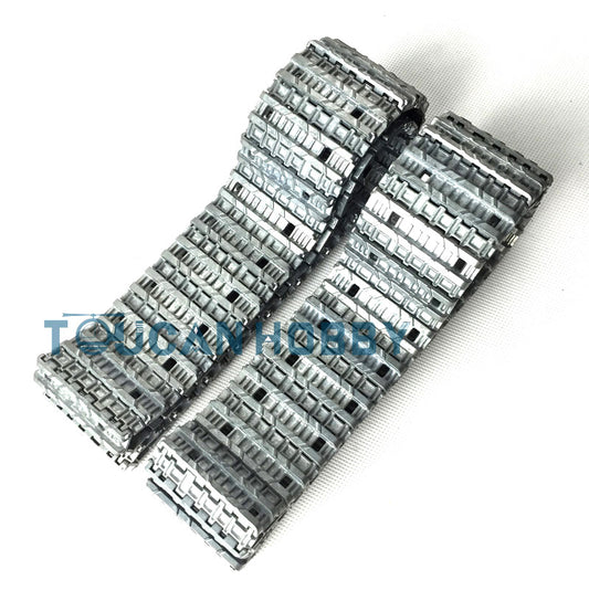 US Stock Metal Tracks Spare Part for 1/16 Scale Henglong German King Tiger RC Tank 3888 3888A Model Chassis