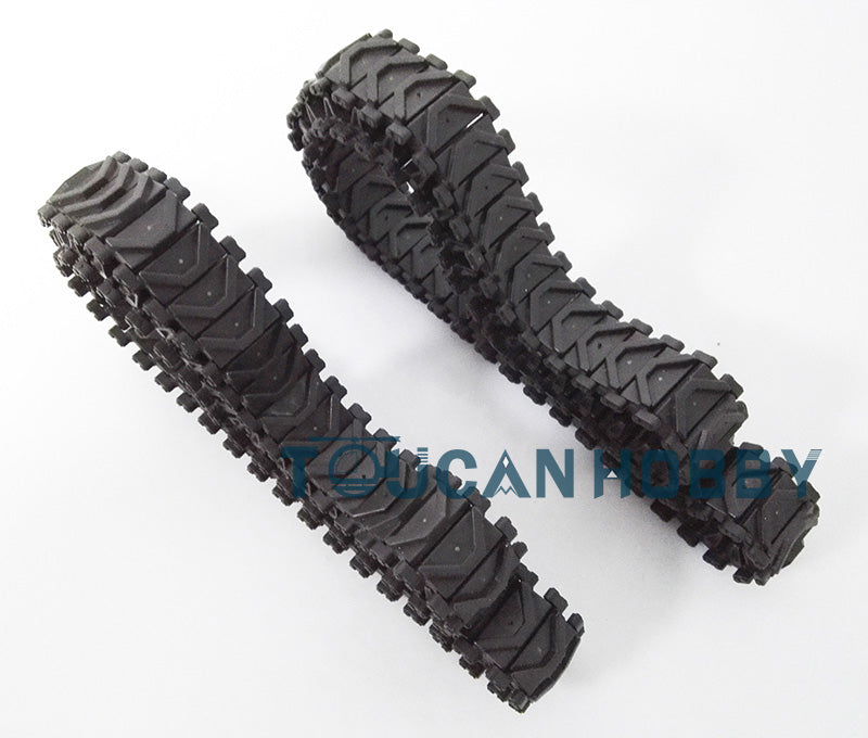 US Stock Henglong 1:16 Scale Plastic Tracks Replacement Parts for USA M4A3 Sherman RC Tank 3898 Model DIY