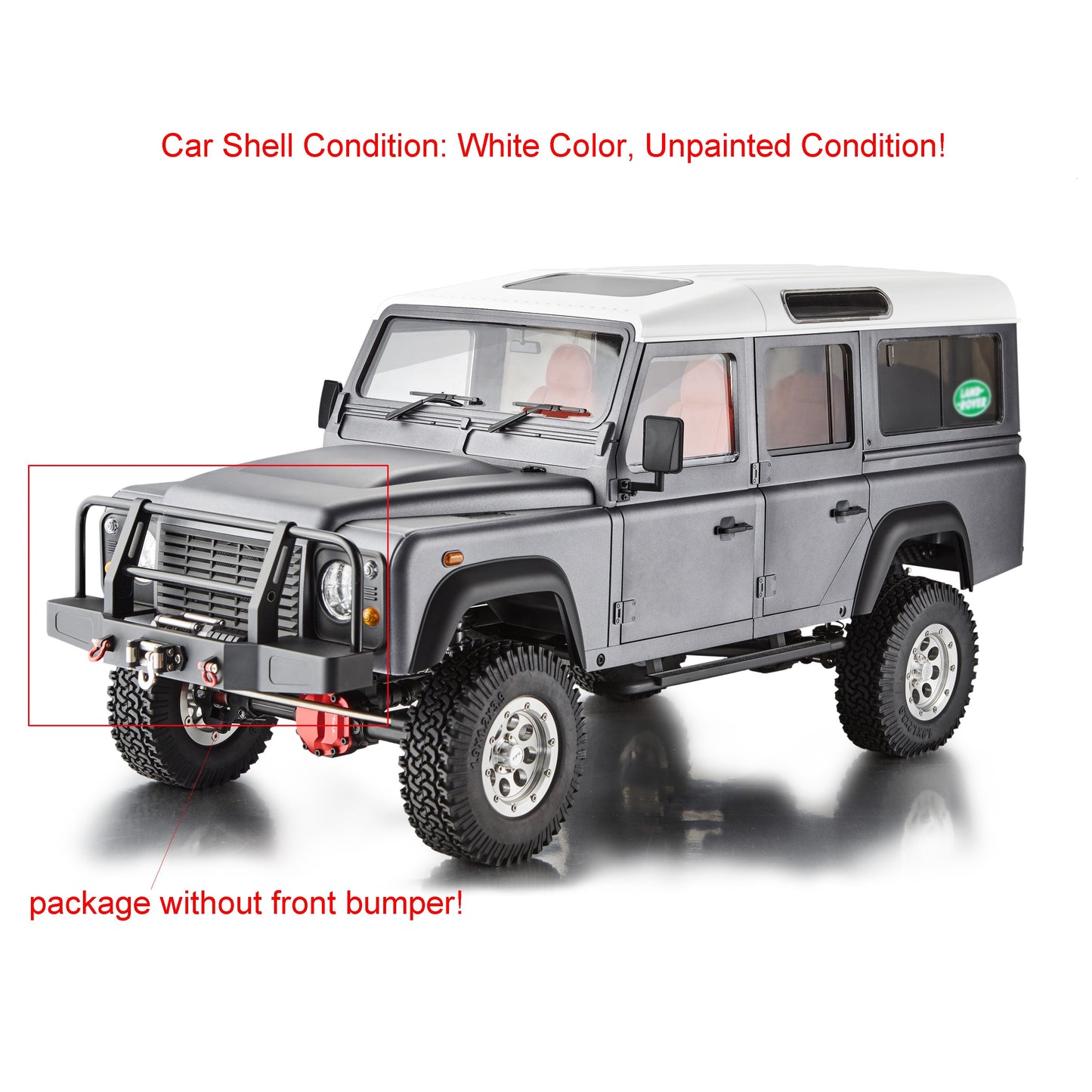 TFL 1/10 Crawler D110Radio Controlled Car 334MM Wheelbase Assembeld Chassis Shell Body KIT Model W/O Electronic Parts for Lan Rovar