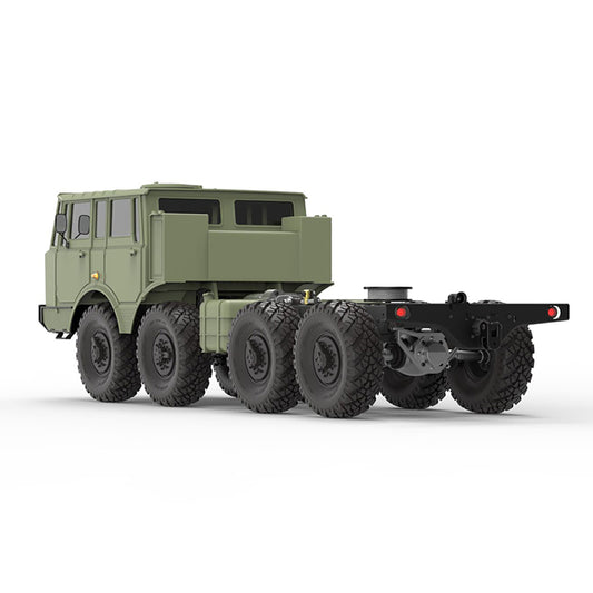IN STOCK CROSSRC DC8 8X8 1/12 Electric Remote Control Off-road Unpainted Unassembly Military Truck Crawler Two-speed Transmission KIT Car