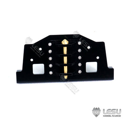 LESU 1/14 Metal Front Insurance Cover Stand Hook Winch Coupler Car Shell Cab Protection for TAMIIYA RC Tractor Truck