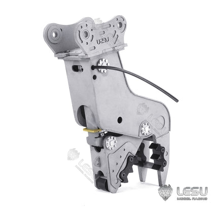 Decal Bucket Crusher Tracks Reduction Motor Hammer for 1/14 LESU Cater 374 Remote Control Hydraulic Excavator RC Model