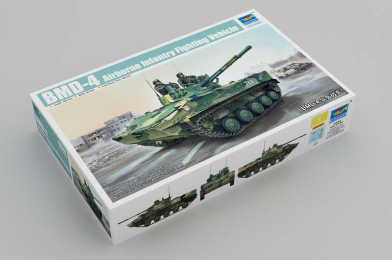 US Stock Trumpeter 1/35 Russian BMD-4 Airborne Infantry Fighting Vehicle Cars Tank Model Unassembled Kit