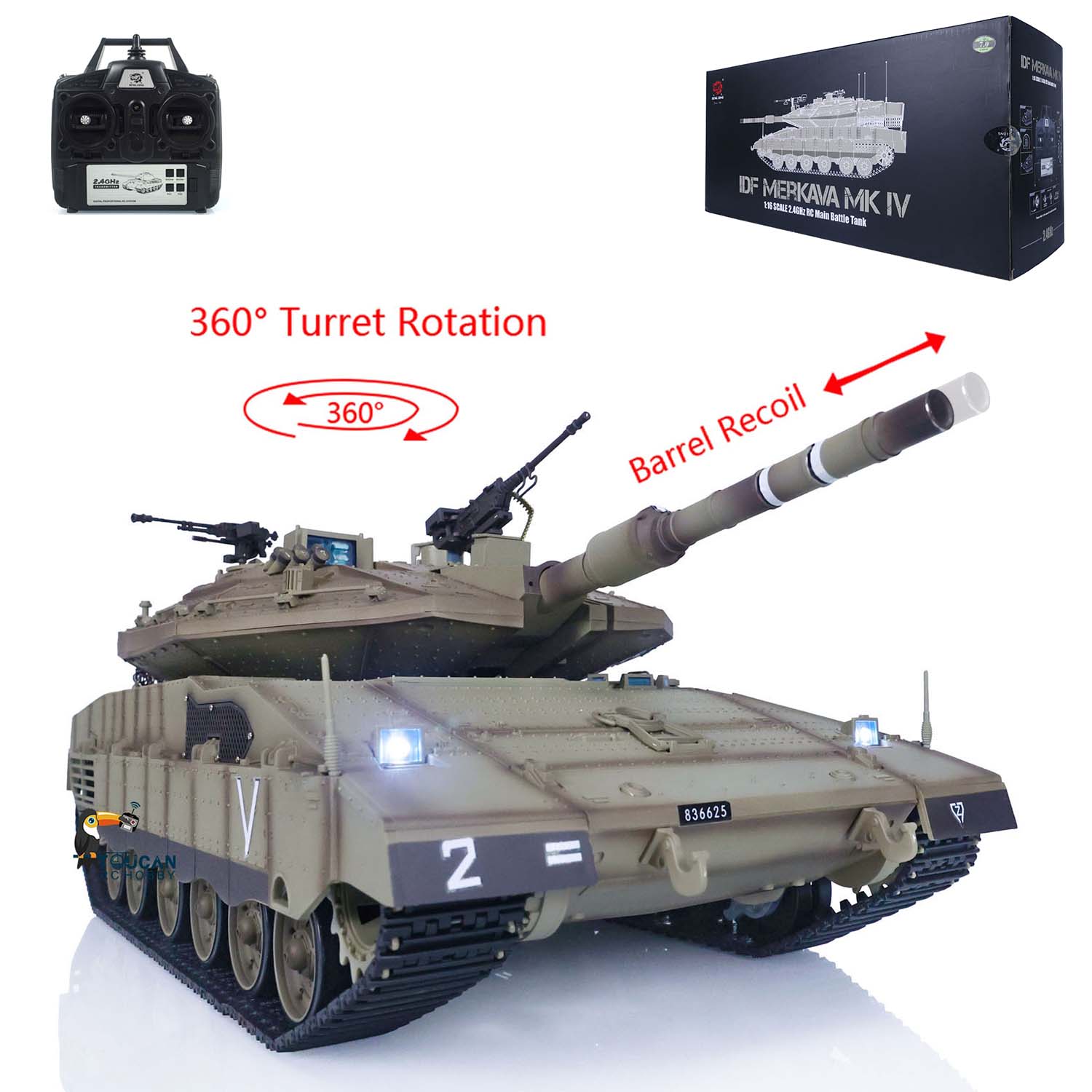 Remote Control Tank With Camera