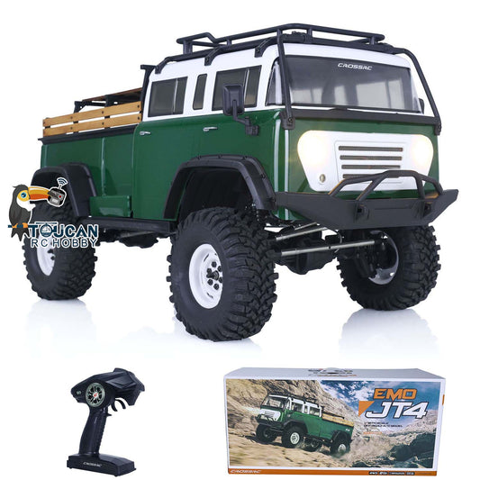 CROSSRC JT4 1/10 4WD RC Off-Road Remote Controlled Car Crawler Emulated Vehicle Differential Lock Function Painted End Items