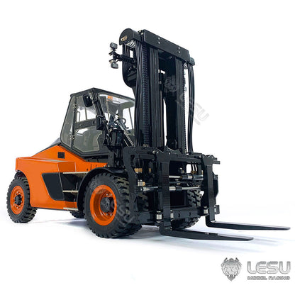 LESU 1/14 RC forklift Aoue-LD160S Sond Light System W/O Battery Charger Metal Remote Control Hydraulic Truck Models