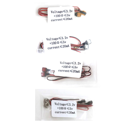 Degree Radio Model Upgrade Part Side Skirt Light LED Marker Lamp Good Quality for 1/14 56323 LESU RC Tractor Radio Controlled Truck DIY Models