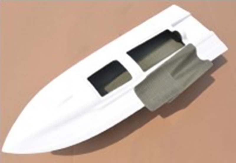 Kevlar Model Boat KIT DIY Hull Shell Gasoline Racing Fiber Glass Toy Adult Present Model VI Only for Advanced Player 1200*424*175
