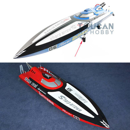 G30C 30CC Blue Red Fiber Glass Gasoline Racing ARTR DIY RC Boat Driving&Steering System 60-65km/h 1210*325*233mm High Speed Adult