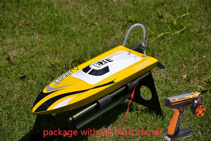 M455 Fiber Glass Prepainted Mini Electric Racing RTR RC Boat DIY Model Motor Servo ESC Battery Radio System 390*125*78mm 50km/h