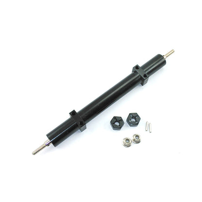 1/14 Hercules Metal 140mm Idler Shaft Unpower Axle for TAMIYE Tractor Truck Cars Radio Controlled Trailer Vehicles