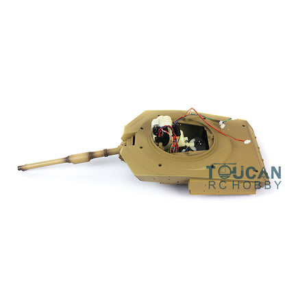 Henglong RC Tank M1A2 Abrams Parts Plastic Turret Tracks Idler Sproket Road Wheels Decoration Sticker on 3918 Remote Control Tank