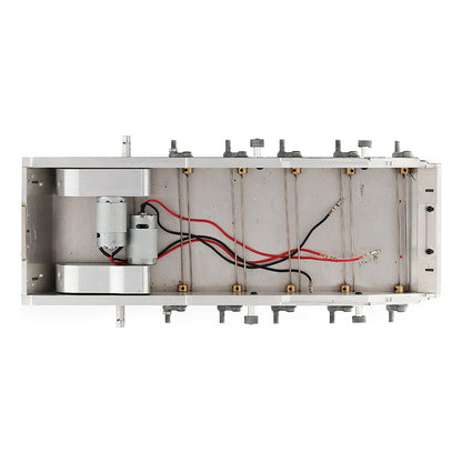 Henglong 1/16 RC Tank 3938 Upgrade Parts Metal Chassis Bearings Mount for Russian T90 w/ Suspension Arms CNC Enclosed Gearbox