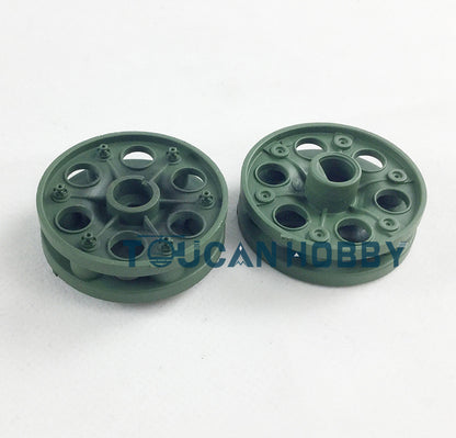 3909 Sticker Plastic Parts Bag Idlers Road Wheel Sprocket Track 360Degrees Turret for Henglong 1/16 Scale Soviet T34-85 RC Tank