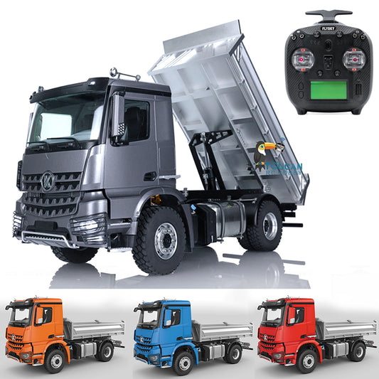 HUINA Kabolite K3361 3361 RC Dump Tipper Truck Lorry Truck 1/14 4*2 2WD Metal Hydraulic RC Dumper Tipper Light Wheels Hubs Axles Cabin