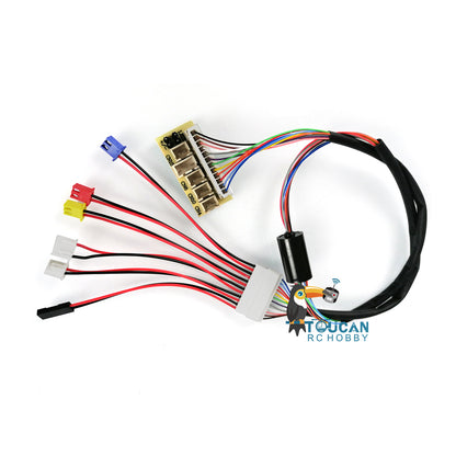 Henglong 1/16 Scale 6.0/7.0 RC Tank Big/Small Plastic 340/360 Degrees Rotating Gear Spare Part Electric Slip Ring 12P