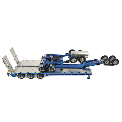 BEST SELLING JDMODEL 1.5M Metal Drake Trailer for 1/14 RC Tractor Truck LESU 1/12 DIY Remote Controlled Trailer Construction Vehicle Hobby Models