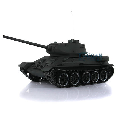 2.4Ghz Henglong 1:16 7.0 Upgraded Soviet T34-85 RTR RC Tank 3909 360Degrees Turret Electric Model Metal Tracks Sprockets