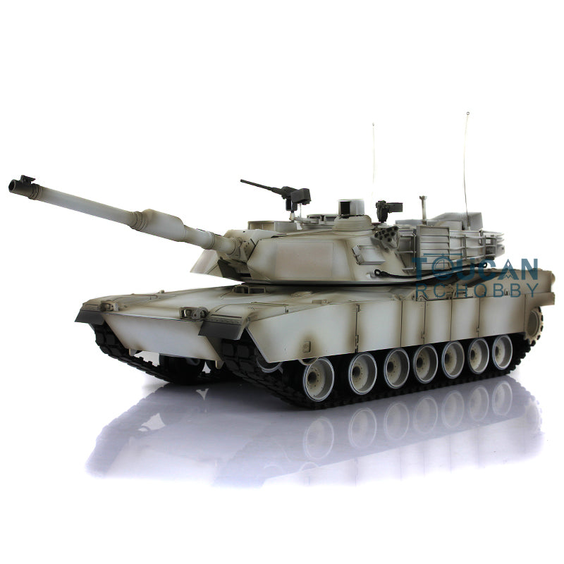 Henglong 1:16 Scale 2.4Ghz 7.0 USA M1A2 Abrams RTR RC Tank 3918 Model 340?? Turret Plastic Chassis Upper Hull Battery Charger