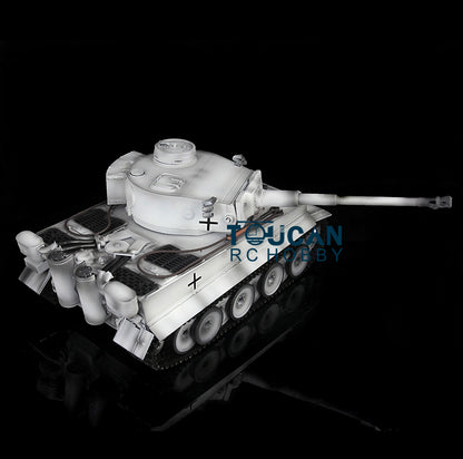 2.4Ghz Henglong 1/16 7.0 Plastic German Tiger I RTR RC Tank 3818 W/ 360 Rotating Turret Smoking Gearbox w/o Barrel RecoilDegrees