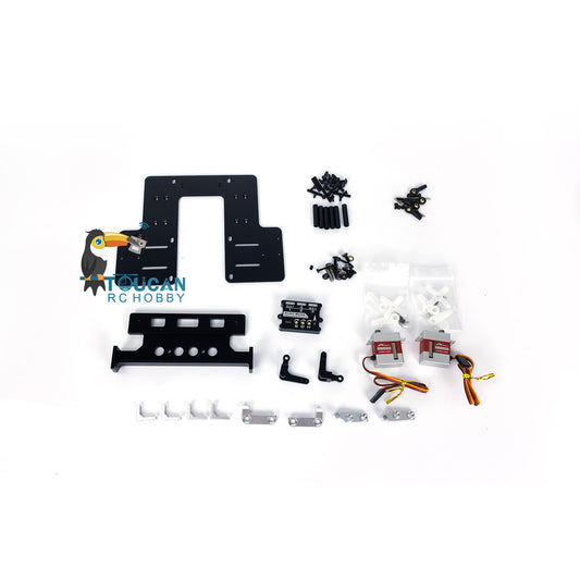 Cab Suspension System Second Plate Servo Spare Part for 1/14 LESU FH RC Tractor Remote Controlled Truck Car Model DIY