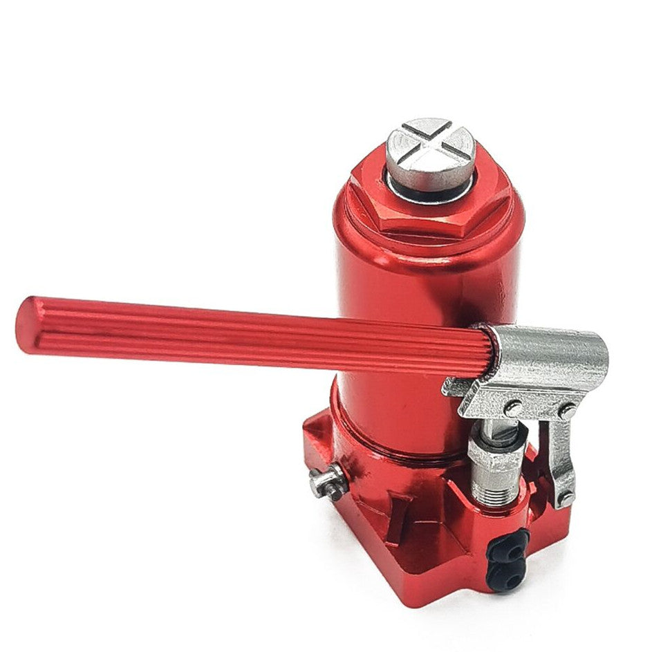JDM 163 1/10 Scale Metal Hydraulic Lifting Jack Model for RC Car Electric Trucks Decorative Parts Collection Display Easter Sale