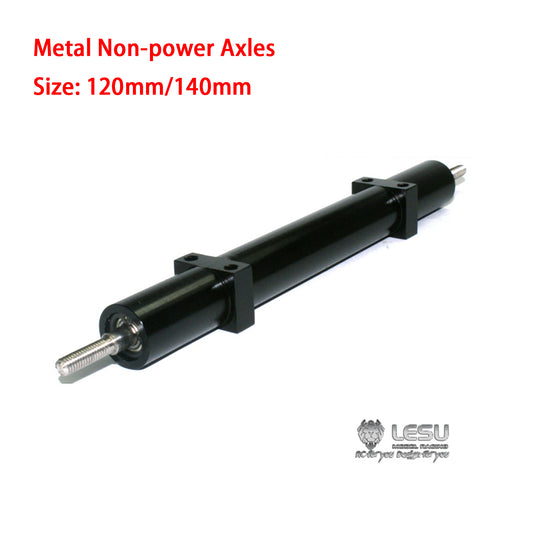 LESU Metal Non-power Axles CNC Accessory Part for DIY 1/14 TAMIIYA Radio Controlled Tractor Truck Trailer Vehicle Cars Model