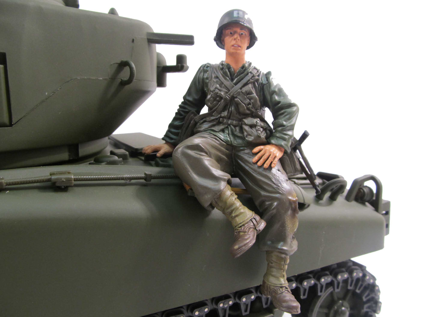 US Stock Fast Shipment 1/16 Scale American Soldier Figure for Henglong Mato Tamiya RC Tanks MF2003 Universal Spare Parts