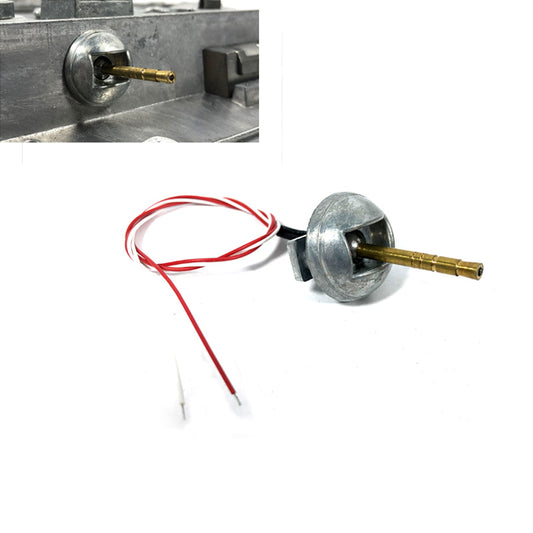 US Stock Mato Metal Machine Gun W/ LED Light MT204 Spare Part for 1/16 Scale German Tiger I RC Tank Remote Control Model