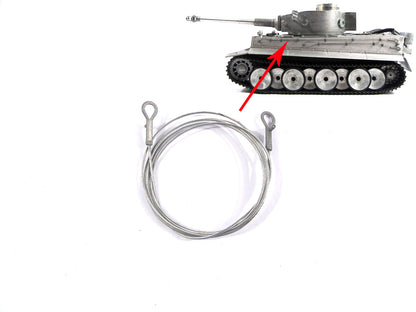 1:16 Mato Metal Turret Sprocket Machine Gun LED Tool Box Mainboard Clark TK22 Spare Part German Tiger RTR Radio Control Tank Model
