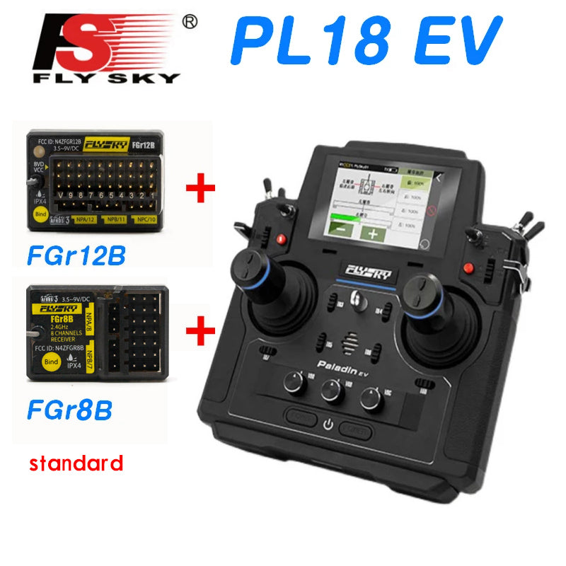 FlySky Paladin PL18EV Lite Zender met 4D Sticks 2.4Ghz FlySky Paladin PL18EV Lite Zender met 4D Sticks 2.4Ghz
