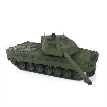 Heng Long 1/16 TK7.0 Generation Leopard2A6 RC Tank 3889 W/ IR Battling Battle FPV System Ready to Run Lights Sounds Smoke