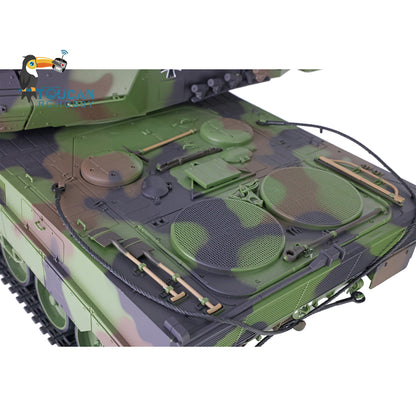 2.4Ghz 1/16 Heng Long TK7.0 Leopard2A6 RTR Remote Controller RC Tank 3889 W/ 360Degrees Rotating Turret Infrared Receiver Smoke Unit