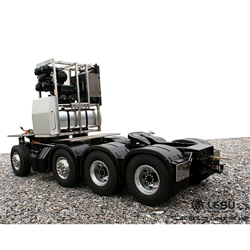 LESU 1:14 8*8 RC Tractor Truck Radio Controlled Metal 3363 Assembled Chassis Motor Servos DIY Cars Construction Vehicle Simulation Hobby Model